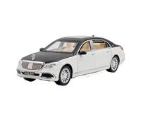 Per Mercedes Benz Maybach GLS600 1:24 Modello Di Auto In Metallo Decorazione Per La Casa Regalo Di Compleanno(White)