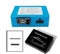 Per Mercedes Benz ML Fibra Decodificatore, Upgrade Android radio,Decoder per fibra ottica Most Box per autoradio Benz, con guida all'installazione, Per Mercedes Benz serie ML/GL/R