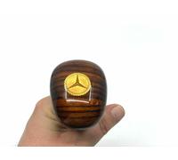 Per Mercedes-Benz Pomello Del Cambio Zebrano Dorato Automatico W123 1976-1986