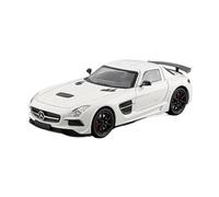 Per Mercedes Benz SLS AMG 1:24 Modellino Auto In Lega Pressofusa Interni Collezionabili Hobby Regali Per Le Feste(White)