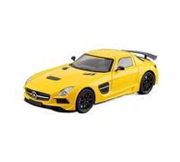 Per Mercedes Benz SLS AMG 1:24 Modellino Auto In Lega Pressofusa Interni Collezionabili Hobby Regali Per Le Feste(Yellow)