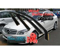 Per MERCEDES C W 204 BERLINA 4.porte 2007 - 2014 Deflettori aria 4.pz HEKO 23258