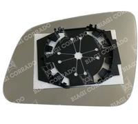Per Mercedes C (W204) 2007-2011 Vetro con Piastra Dx Asferico x Specchio Retrov.