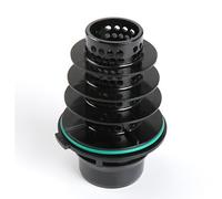 Per Mercedes C180 C200 E200 Connettore Riparazione Collettore Scarico ABS Nero