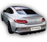 Adatto A per Mercedes Coupe C 205 Corpo Messa Punto Con Sottile Spoiler