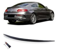 Per Mercedes C205 Coupe Da 2015- Spoiler Tetto Posteriore Nero Lucido