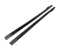 Per Mercedes Classe C W205 C205 A205 Per AMG Style 2014-2021 Minigonne Laterali Estensibili Minigonne Laterali Auto(Glossly Black)
