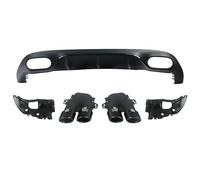 Per Mercedes C238 Coupé A238 AMG E53 Look Gloss Black Car Rear Diffuser E Terminali Di Scarico JUNOOS