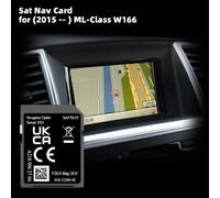 per Mercedes Classe ML W166 dal 2015 Navigazione mappa scheda SD 32 GB 2025 Nuovo aggiornamento Europa
