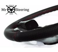 Per Mercedes G-Wagen 460 Perforata Volante IN Pelle Cover D Rosso Doppio S.