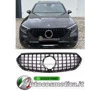 PER MERCEDES GLC X254 C254 23-24 GRIGLIA MASCHERINA CALANDRA NERA PANAMERICANA