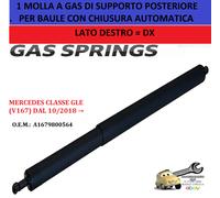 MAX EMB103-R Ammortizatore pneumatico, Cofano bagagli / vano carico
