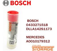 PER MERCEDES INIETTORE POLVERIZZATORE BOSCH 0433271518 DLLA142S1173 A0010179312