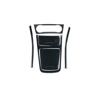 Per Mercedes Per Benz CLA C117 GLA X156 Classe A W176 2013-2018 Pannello Decorativo Adesivo Porta CD Nella Console Centrale Dell'auto Adesivo Interni Auto(Carbon fiber texture)