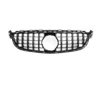 Per Mercedes Per Benz W205 C63 C63S AMG GT R Style 2015-2018 Griglia A Maglie Per Paraurti Anteriore Superiore Accessori Per Auto(Black)