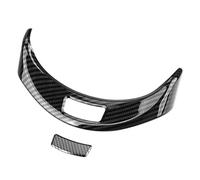 Per Mercedes Per Benz Classe C W205 Classe GLC X253 2015-2020 Center Console Bracciolo Pulsante Interruttore Trim Copertura Adesivo RESPUNEKBAH(Carbon fiber pattern)