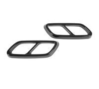 Per Mercedes Per Benz Classe C W206 Dal 2021 In Poi, 1 Paio Di Marmitta Di Scarico Posteriore, Copertura Del Rivestimento Del Tubo Di Coda Di Ricambio(Glossy Black)