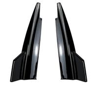 Per Mercedes Per Benz Classe CLA C117 CLA180 200 CLA45 AMG 2013-2019 Paraurti Posteriore Auto Diffusore Splitter Laterale Spoiler HBGURM(Glossy black)