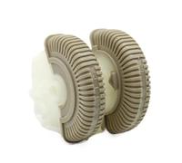 Per Mercedes Per Benz W211 E200 E300 Rullo Di Controllo Del Climatizzatore Anteriore E Posteriore Per Auto Bocchetta Di Ventilazione AC Accessori Per Auto(Light Beige R 2pcs)