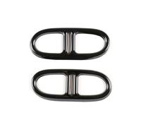 Per Mercedes Per Benz GLA H247 2020-2021 Auto Coda Gola Telaio Esterno Tubo Di Scarico Della Copertura Trim Accessori Auto(Black)