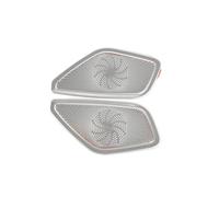 Per Mercedes Per Benz GLC X254 2023 Pannello Altoparlante Porta Tweeter Griglia Di Copertura Adesivo In Acciaio Inossidabile Decalcomanie Per Interni Auto Auto Trim Accessori