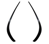 Per Mercedes Per Benz Per CLS Classe C218 X218 AMG 2014-2017 Paraurti Anteriore Splitter Spoiler Fendinebbia Griglia Trim Di ABS Spoiler paraurti anteriore(Look in carbonio)