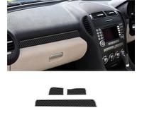 per Mercedes per Benz SLK R171 2004 2005 2006 2007 2008 2009 2010 Striscia Adesiva in Vera Fibra Carbonio Morbida Cruscotto Auto Modanature Interne Auto(Black RHD)