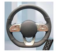 Per Mercedes Per Benz W177 V177 Coprivolante in pelle cucito a mano per interni auto(BIANCO)