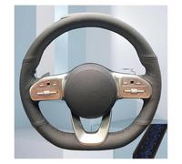 Per Mercedes Per Benz W177 V177 Coprivolante in pelle cucito a mano per interni auto(Blu)