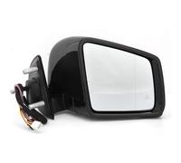Per Mercedes Per Benz X164 W164 GL320 ML320 ML63 ML350 1648105193 Indicatori Di Direzione Luci Vetro Blind Spot Porta Laterale Retrovisore Esterno(White R)