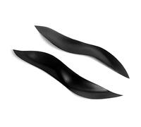 Per Mercedes Per Per 2003-2006 Nero Faro Palpebre Testa Della Lampada Della Luce Sopracciglio Copertura Trim