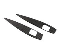 Per Mercedes Per Smart 453 Per Fortwo 2016-2021 Adesivo Per Cornice Del Pulsante Alzacristalli In Fibra Di Carbonio Morbida HRQCTIM