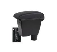 Per Mercedes Per Smart 453 Per Fortwo Per Forfour 2015-2019 Scatola Bracciolo For Auto Parti Di Retrofit Scatola Portaoggetti Interna(A1 leather 3usb)