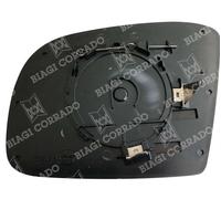 Per Mercedes R (W251) 2006-2010 Vetro con Piastra Dx Asferico x Specchio Retrov.