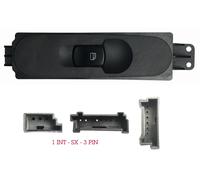 PULSANTIERA ALZACRISTALLO PORTA ANTERIORE DX,1 INTERRUTTORE 3 PIN
