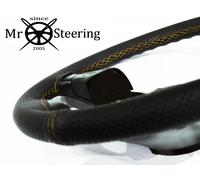 Per Mercedes Tourino 03 + Perforata Volante IN Pelle Cover Giallo Doppio S.