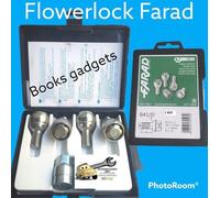 Per Mercedes C fino al 3.2007 Kit Bulloni Antifurto Flower Lock Cerchi Acciaio