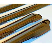 Per Mercedes W108 280SE Corto Chassis Ebano Legno 4 Pz Porta Decorazioni