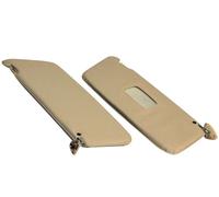 PER MERCEDES W109 SEL 300S 300SEL COPPIA SPECCHIETTI RETROVISORI PARASOLE INT...