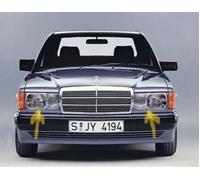 Per Mercedes W201 190 Orlo Sotto Faro Sinistro + Destro 2018890163+0263 Nuovo