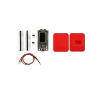 Per Meshtastic Heltec V4 0.96inch OLED Alimentato A Energia Solare LoRa 32 Dev-Board SX1262 WiFi BLE A Basso Consumo per IoT con Custodia A