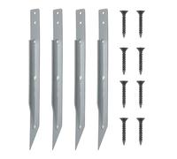 - - Per metallo, per viti pesanti di ancoraggio a terra - Lega hardware con forte - Trampolino - Pali per giardino e capannone con i nostri