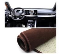 Per MG 1 2022-2024 Accessori Per Auto Copertura Cruscotto Parasole Tappetino Anti-UV Tappetini Antiscivolo Cruscotto Dashmat Cruscotto Cover(B Brown)