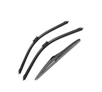 Per MG Per HS MGHS 2018-2022 24 "+ 17" + 11 "3PCS Auto Tergicristallo Anteriore Parabrezza Posteriore Lame Dello Schermo Tergicristallo(3 PCS)