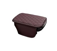 Per MG Per ZS Bracciolo Per Auto Accessori Interni Cuscino Per Aumento Altezza Borsa Portaoggetti Copertura Protettiva Console Centrale Scatola Bracciolo(Red2)