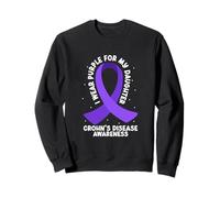 Per mia figlia - sensibilizzazione sulla malattia di Crohn Felpa