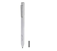 Per Microsoft Surface, penna stilo in lega di alluminio, penna attiva sostitutiva per touch screen, compatibile con Surface Go/Pro 3/4, Laptop 1/2, Book/Book 2 (argento)
