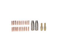 Per MIG Set Accessori Saldatura 24PCS con 20 Punte di Contatto per Varie Esigenz