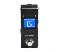 per mini chitarra Tuner Pedal per Stage Live Performance per | Precisione ±1 centesimo, ampia gamma 27.5-4168Hz, modalità cromatica, risposta rapida, grado studio