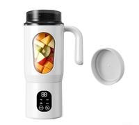 per mini Cold Press Juicer Compact Slow Masticating Extractor (bianco) | Tecnologia della pressa a freddo, masticazione lenta, alta resa di succo, trattiene i nutrienti, dimensioni compatte 9,2 x